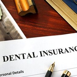 dental insurance form for the cost of root canals