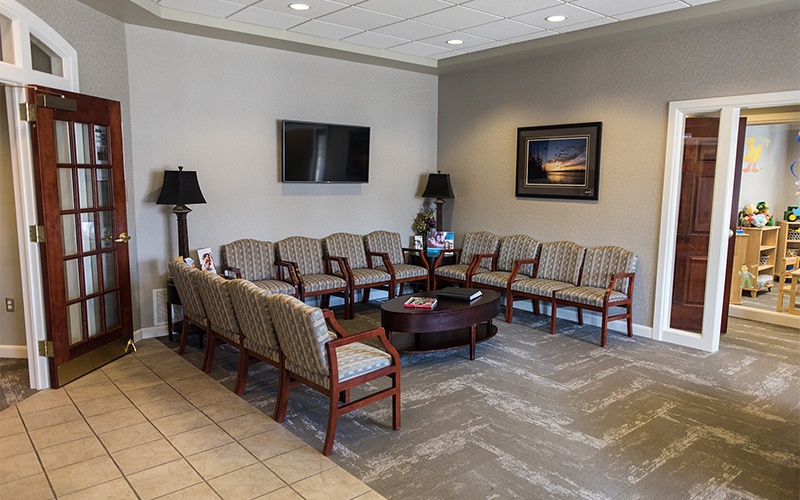 Reception desk